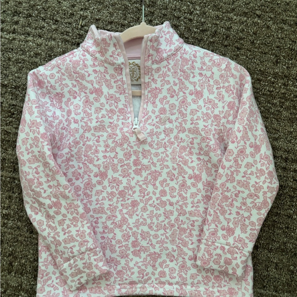 The Beaufort Bonnet Company Pink Floral Kids Sweatshirt